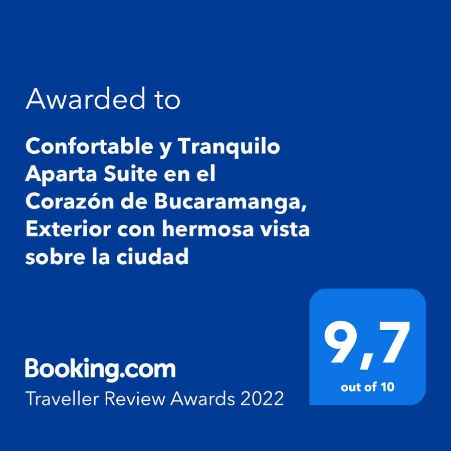 Confortable Y Tranquilo Aparta Suite En El Corazon De Bucaramanga, Exterior Con Hermosa Vista Sobre La Ciudad Eksteriør bilde