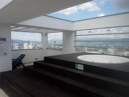 Confortable Y Tranquilo Aparta Suite En El Corazon De Bucaramanga, Exterior Con Hermosa Vista Sobre La Ciudad Eksteriør bilde